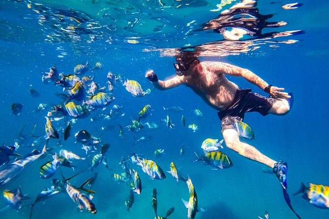Luxury Yacht & Snorkel with All inclusive Open bar and lunch - Majahuitas beach: beautiful, but not a resort