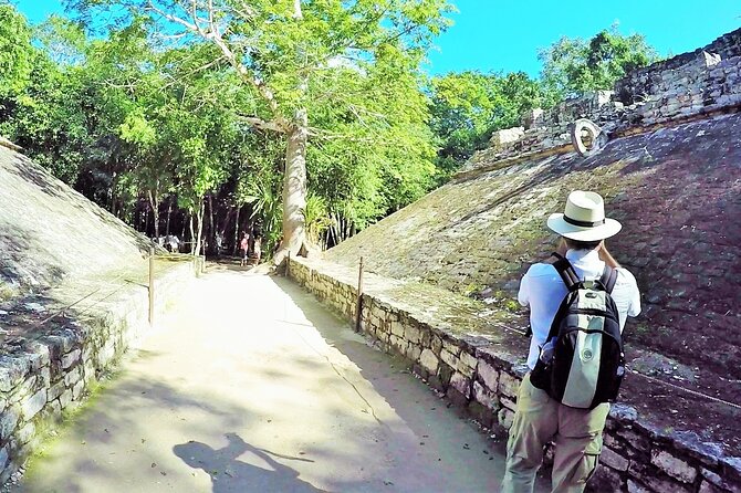 Maya Adventure from Cancun Coba and Tulum Ruins with Cenote swim - Tulum beside the Caribbean