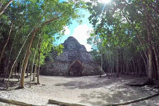 Maya Adventure from Cancun Coba and Tulum Ruins with Cenote swim - Lunch, tortillas, and a local village setting