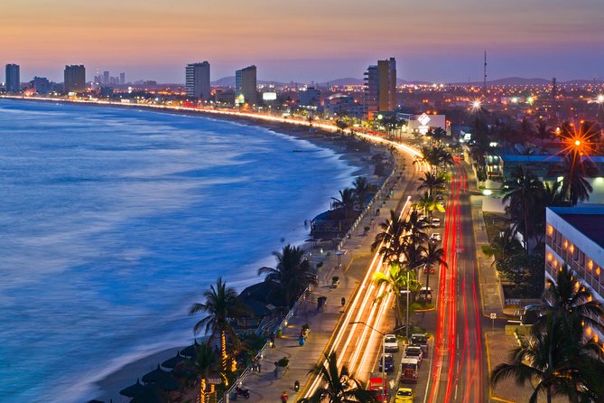 Mazatlan City Sightseeing Tour with Shopping Time and Lunch - Riding the Malecon toward the coast