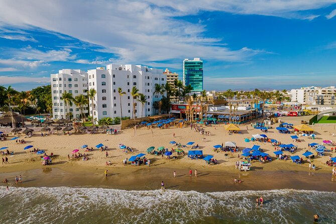 Mazatlan City Sightseeing Tour with Shopping Time and Lunch - El Mirador and the view toward El Faro