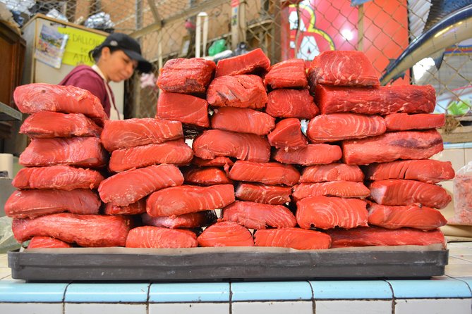 Mercado walking food tour - Through the Mercado: produce, chiles, and local shopping