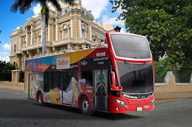 Mérida: Panoramic Sightseeing Tour Bus Ticket with 2 Routes - Why this bus is useful on a first day in Mérida