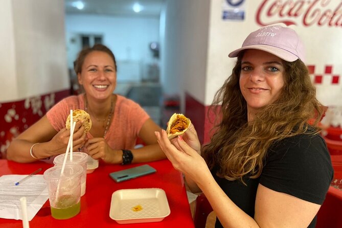 Merida Walking Food Tour. Authentic & Local Cuisine - Gorditas Doña Gorda: your first warm bite