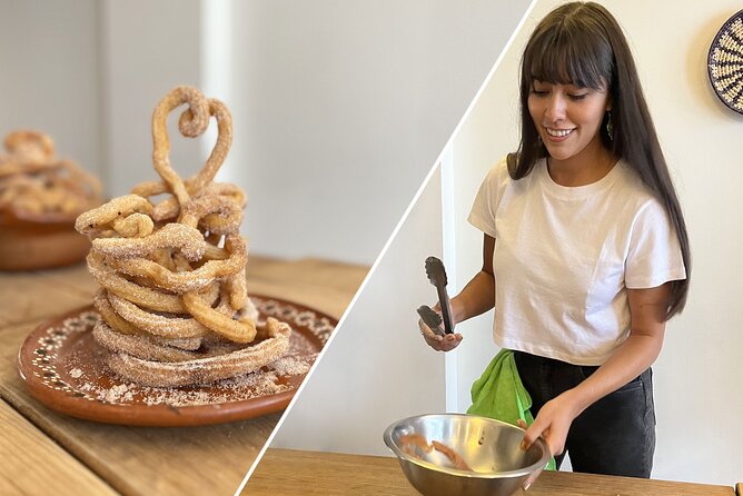 Mexican Churros Master Class - Mixing, shaping, and frying the dough