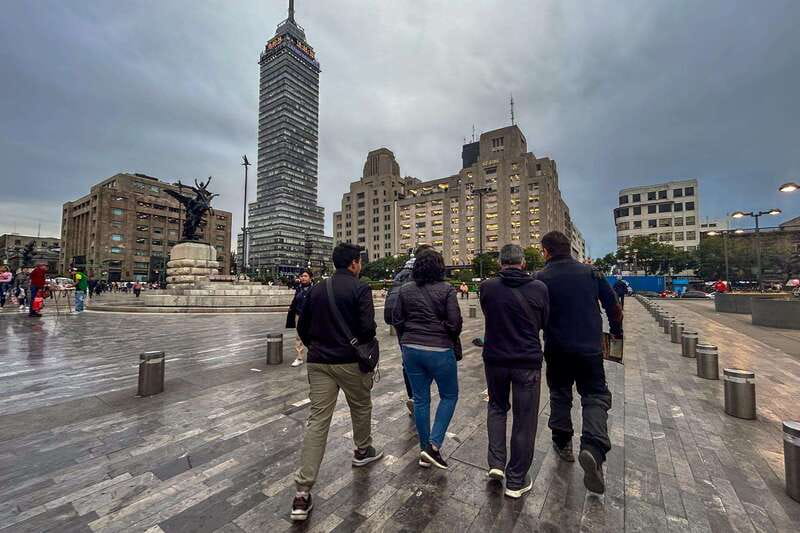 Mexico City at Night Walking tour with optional Torre Latino - Key points at a glance