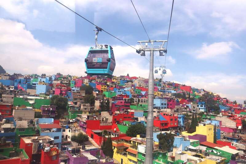 Mexico City: City Highlights Cable Car Ride w/ Taco & Tour - Starting at Churrería El Moro in downtown Mexico City