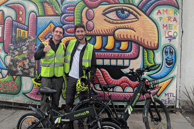Mexico City Highlights E-Bike Tour With Foodie Stops - Seeing the Historic Center by bike