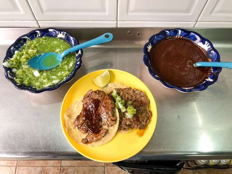 Mexico City: Tacos & Mezcal Night Food Tour - The first stop: northern-style tacos