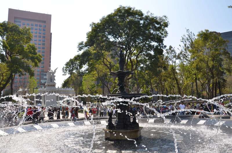 Mexico City tour & Anthropology Museum Tour - Seeing Reforma, Zona Rosa, and Chapultepec from the van
