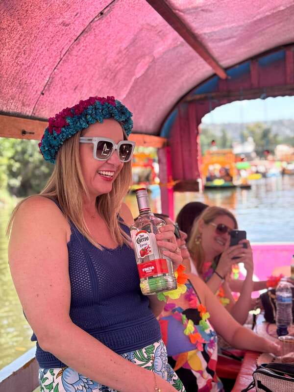 Mexico City: Xochimilco Boat Party with Unlimited Drinks - Games, music, and the social side of the boat