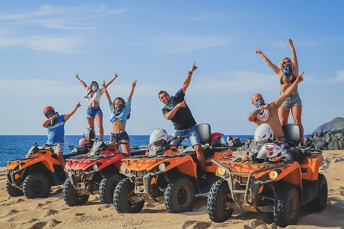 Migriño Beach and Desert ATV Tour in Cabo - The check-in costs that can change the value