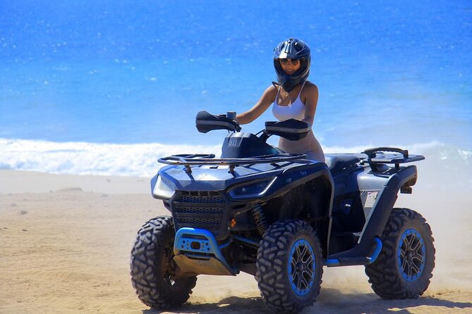 Migriño Beach & Dunes off-road Tour ATV - Riding Through Sand Creeks and Dry Riverbeds