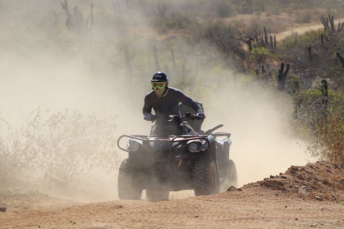 Migriño Beach & Dunes off-road Tour ATV - Dust, Clothing, and Comfort