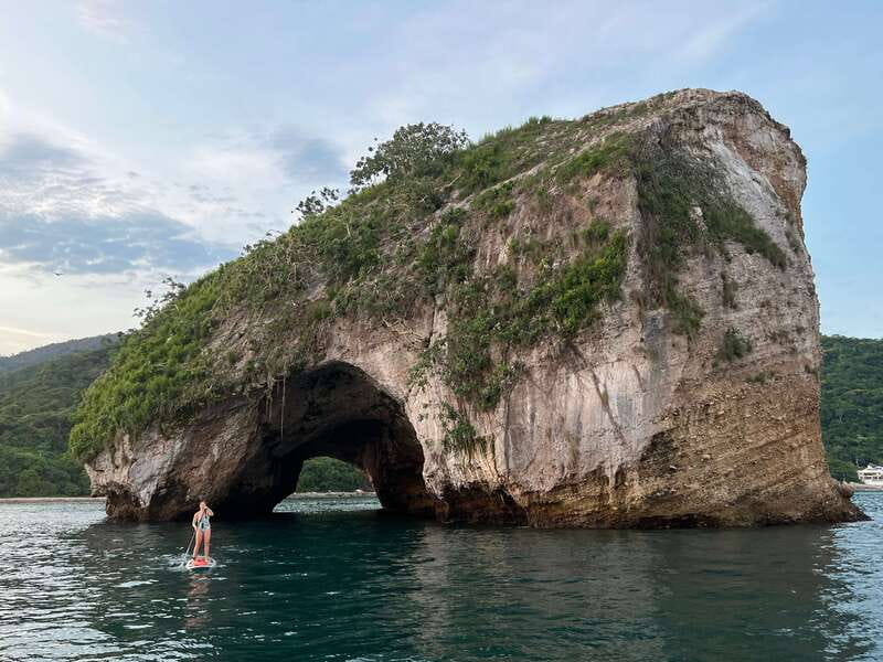 Mismaloya: Los Arcos Bioluminescent Waters Kayak & Cave Tour - From Puerto Vallarta to Mismaloya Beach