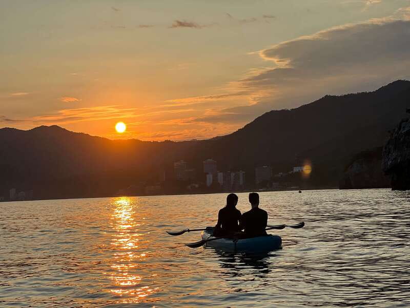 Mismaloya: Los Arcos Bioluminescent Waters Kayak & Cave Tour - Getting ready beside the river