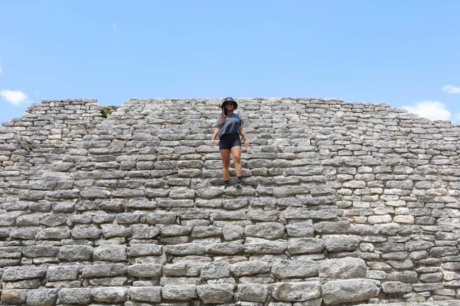 Motul, Hacienda, Xcambo, Pink Salt Mine & Progreso Day Trip - Xtampu’s pink ponds are a short but memorable stop
