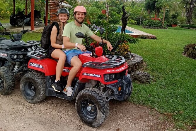 Off Road ATV Tour with Caverns, Cedral & Beach Time with Transfer - What this Cozumel ATV tour is really like