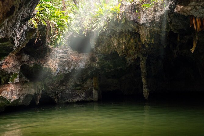 Off Road ATV Tour with Caverns, Cedral & Beach Time with Transfer - El Cedral, Jade Cavern, and the cenote stop