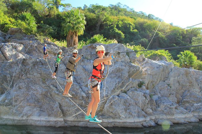 Outdoor Ziplining and UTV Adventure from Los Cabos - The 1,800-Foot Superman Finish
