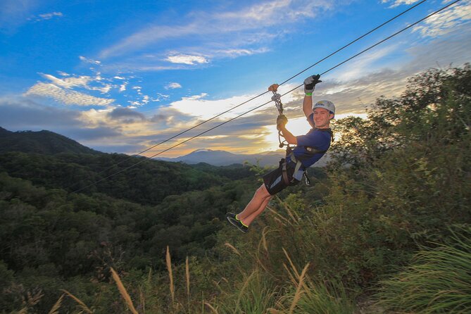 Outdoor Ziplining, Waterfalls & Speed boat in Puerto Vallarta - High ziplines, a roller coaster and a surfboard ride