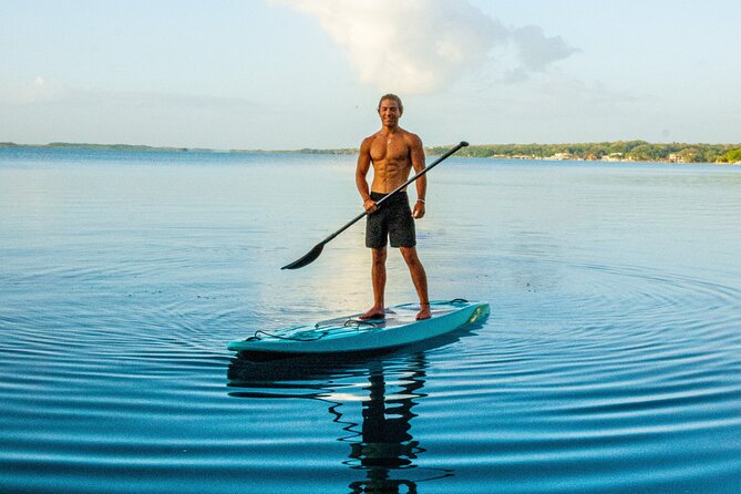Paddle at Dawn with visit to Cenotes and Islands - A careful start with stretching and safety instruction