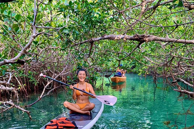 Paddleboard Kayak Tour in Cancun - The early morning trip and the free photos