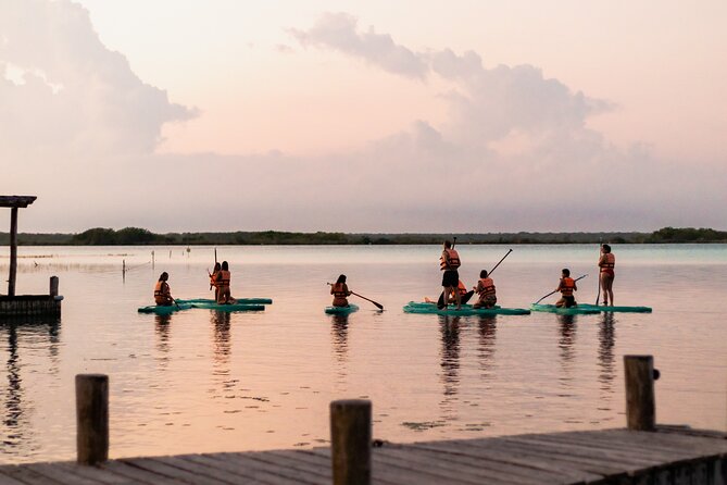 Paddleboarding and/or kayaking tour at sunrise in the lagoon of Bacalar - Why sunrise is the right time on Bacalar Lagoon