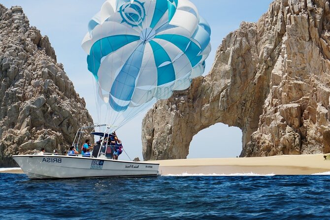 Parasailing Los Cabos Adventure - From CaboMarina to the open bay