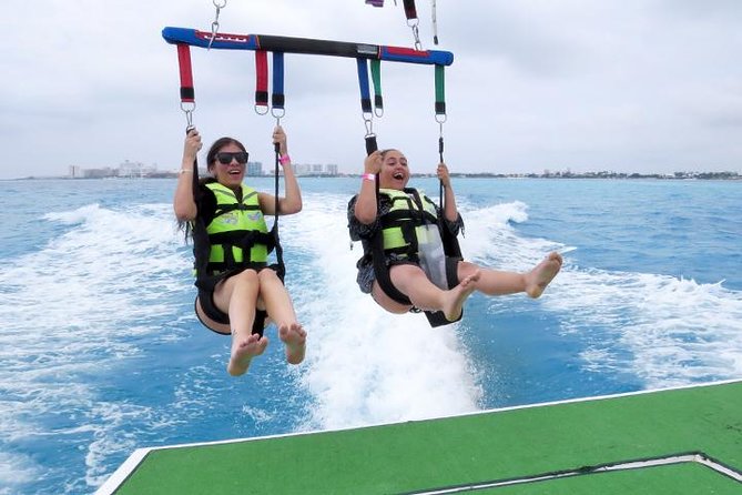 Parasailing Tour - From the marina to the parasail boat