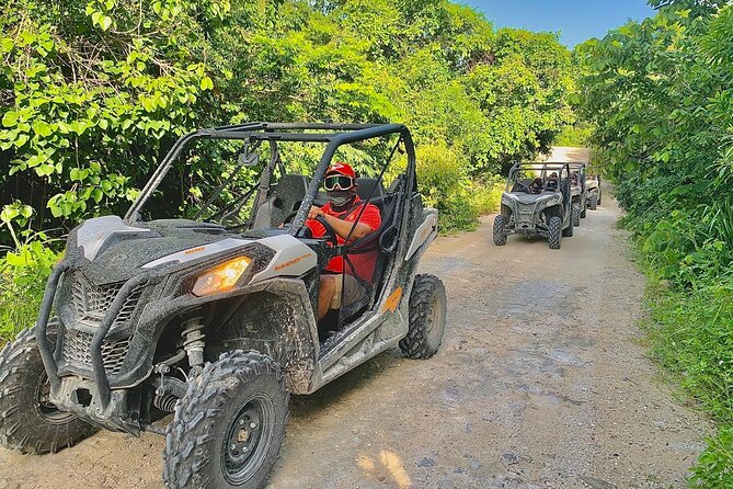 Playa del Carmen Buggy Tour with Cenote Swim and Mayan Village Visit - A Maya village visit with food and community support