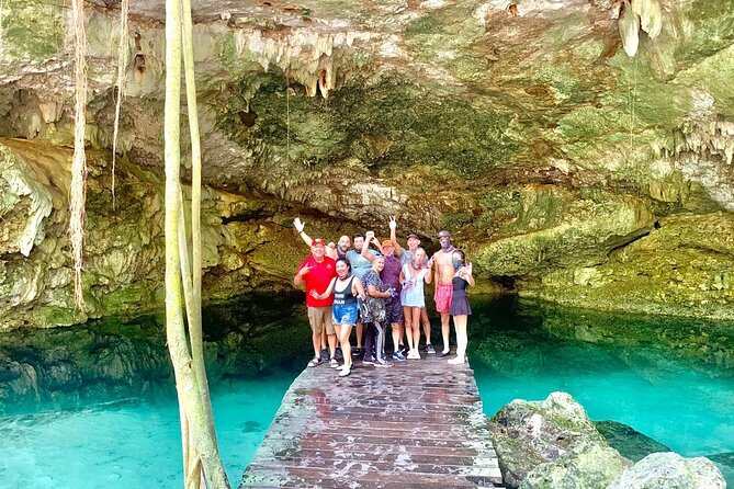 Playa del Carmen Buggy Tour with Cenote Swim and Mayan Village Visit - The cenote swim is the calm center of the morning