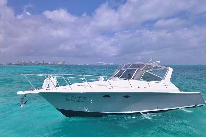 Private Cancun Yacht Tour 42ft up to 8 pax - A Private Yacht Instead of a Shared Excursion
