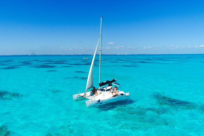 Private Catamaran from Cancun to Isla Mujeres for up to 13 People - Leaving Marina Las Perlas in Cancun