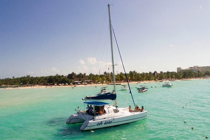 Private Catamaran from Cancun to Isla Mujeres | For up to 25 ppl - Free Time on Isla Mujeres