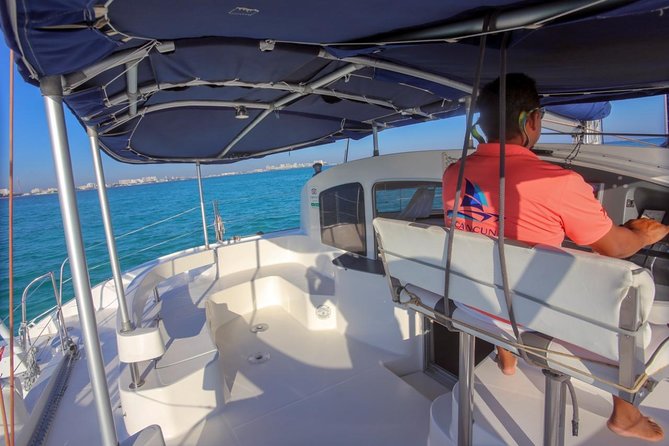 Private Catamaran from Cancun to Isla Mujeres | For up to 30 pepl - Starting at Marina Las Perlas