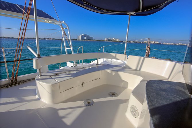 Private Catamaran from Cancun to Isla Mujeres | For up to 30 pepl - Playa Norte: one hour on Isla Mujeres