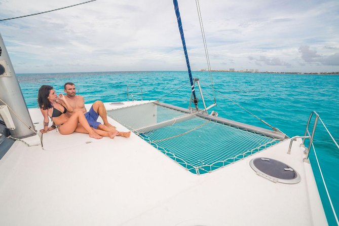Private Catamaran from Cancun to Isla Mujeres | For up to 30 pepl - The crew is the main reason to book
