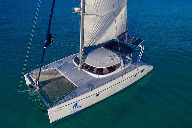 Private Catamaran from Cancun to Isla Mujeres | For up to 30 pepl - Sailing the Caribbean Sea with your own group