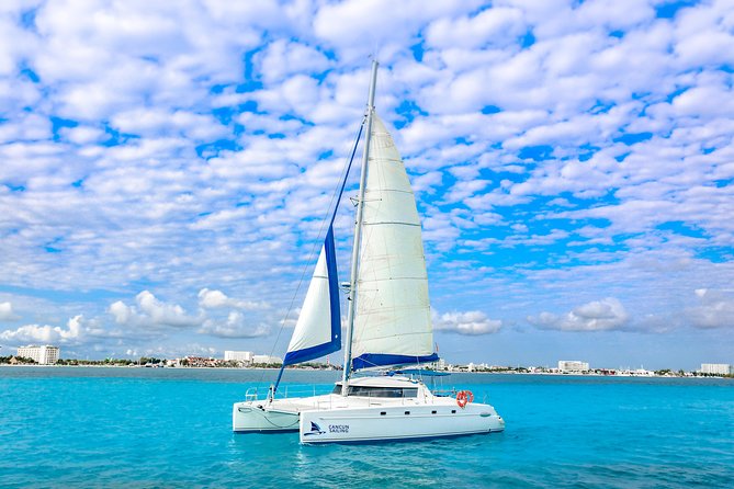 Private Catamaran from Cancun to Isla Mujeres | For up to 30 pp - A private boat day from Cancun