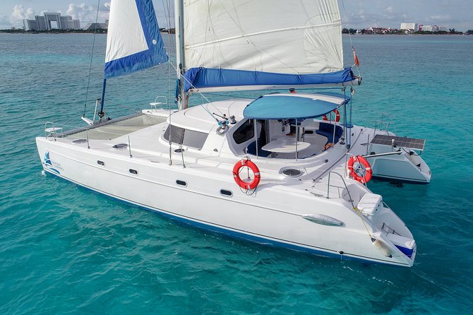 Private Catamaran from Cancun to Isla Mujeres | For up to 30 pp - What the price really buys you