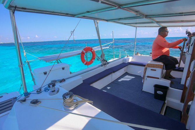 Private Catamaran from Cancun to Isla Mujeres | For up to 40 pp - Choosing between four and seven hours