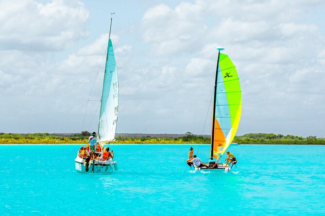 Private Eco-Tour on a Recreational Catamaran with Kayaks Included - Islands, Cenotes, and Clear Swimming Spots