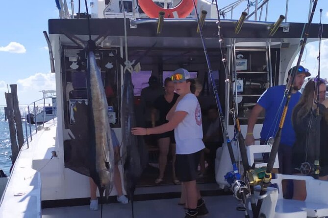 Private fishing charter Boat 48ft 12 pax Good Marlin and Sailfish - Weather and seasickness are not small details
