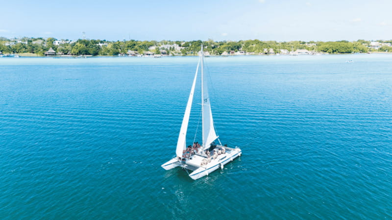 Private Hobie Cat Sailing Tour - The practical limits are easy to overlook