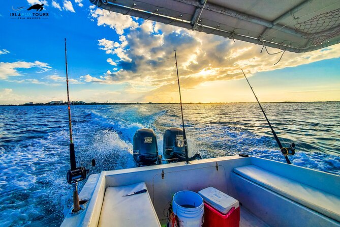 Private Inshore Fishing Experience in Isla Mujeres and Cancún - Boat comfort, shade, and what comes aboard