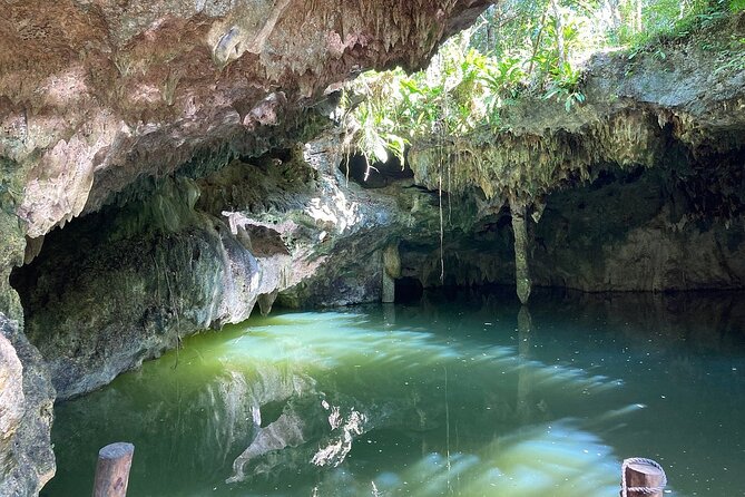 Private Jeep to Jade Cavern, Punta Sur & ATV Tour: All-Inclusive - Jade Cavern is unusual, muddy, and not a polished swimming hole