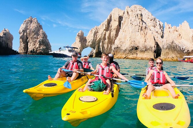 Private Los Cabos Arch and Playa del Amor Tour by Glass Bottom Kayak - The guides make the difference