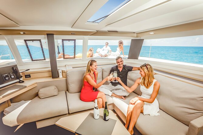 Private Luxury Catamaran Cancun to Isla Mujeres | For up to 30 pp - Choosing Free Time Instead Of Water Activities