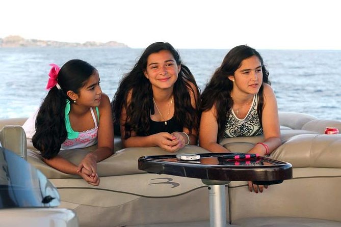 Private Luxury Pontoon Boat, Snorkel, Arch, Sunset & byond - The Cabo details that matter most